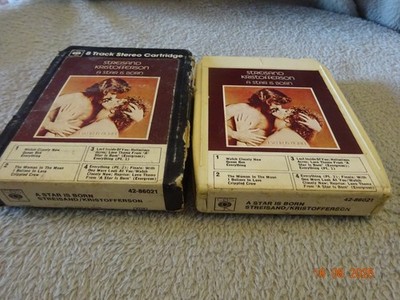 Kristofferson &  Streisand :  A Star Is Born : incl Queen Bee : 8-Track Tape
