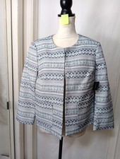The Limited Patterned Women's Blazer Size Large