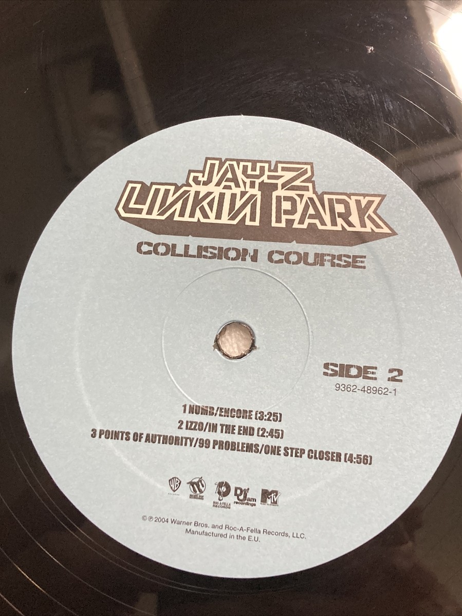 Jay-Z & Linkin Park Collision Course Rap Cult LP W/Insert
