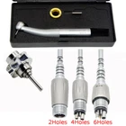 2/4/6Hole Coupler Dental LUX 8000B LED Fiber High Speed Handpiece KAVO Style