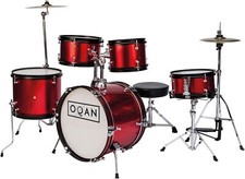 Oqan batteria acustica QPA5 JUNIOR ROSSA