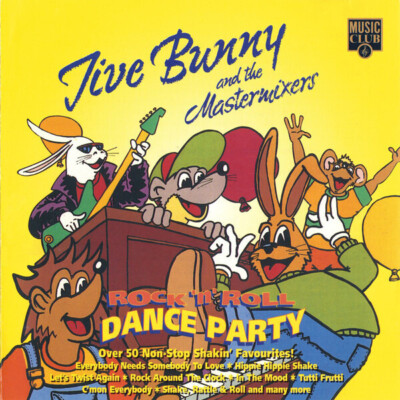 CD Jive Bunny And The Mastermixers Rock N Roll Dance Party Music Club