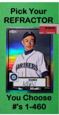 2021 Topps Chrome Platinum Anniversary REFRACTOR - Pick your card - 