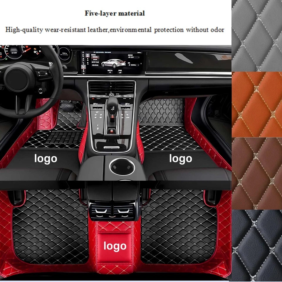 For BMW 3 Series 318i 320i 323i 325i 328i 330e 330i 335i 340i GT Car Floor Mats Foto 2 de 4