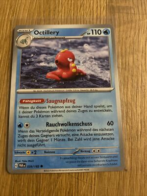 Octillery 034/182 Pokemon Paradox Rift Karte Deutsch