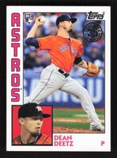 2019 Topps 1984 Topps Baseball Rookies #84R-DD Dean Deetz Houston Astros