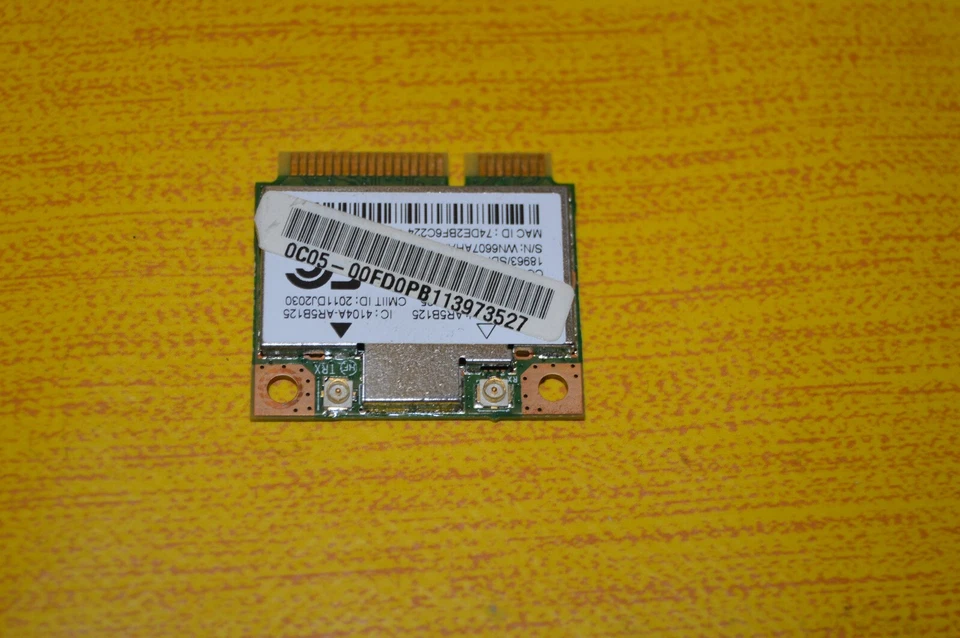AR5B125 SCHEDA WI-FI PER COMPUTER ACER ASPIRE 7250 SERIES AAB70 - Immagine 3 di 4