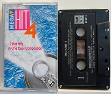 Megahit 4 Cassette Tape Virgin EMI Malaysia  Rare  Very Good 