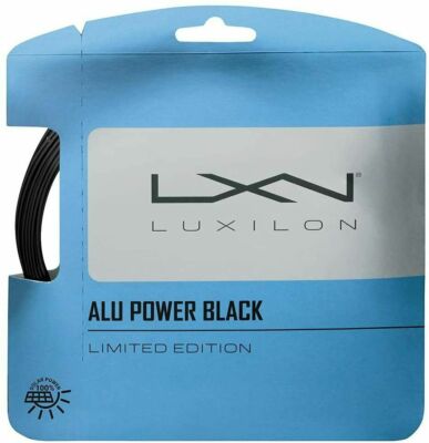 Luxilon - WR8306901125 - Alu Power Tennis String 125mm/16L - Black 