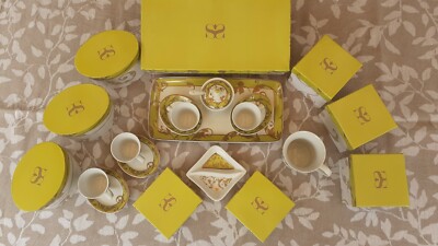 4 TAZZINE DA caffè Vintage Kronester Bavaria porcellana di qualità n° 35/43010 EUR 27,60