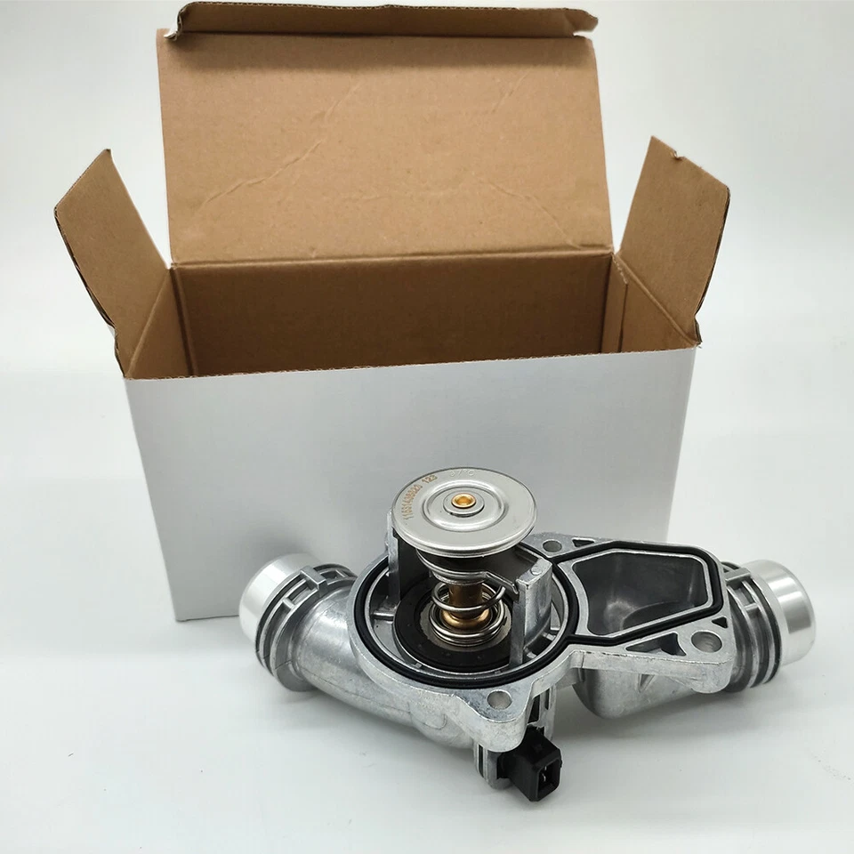 Upgrade Aluminum Thermostat Housing for BMW E46 E39 325i 330i 525i 530i X5 X3 Z4 - Image 3 of 4