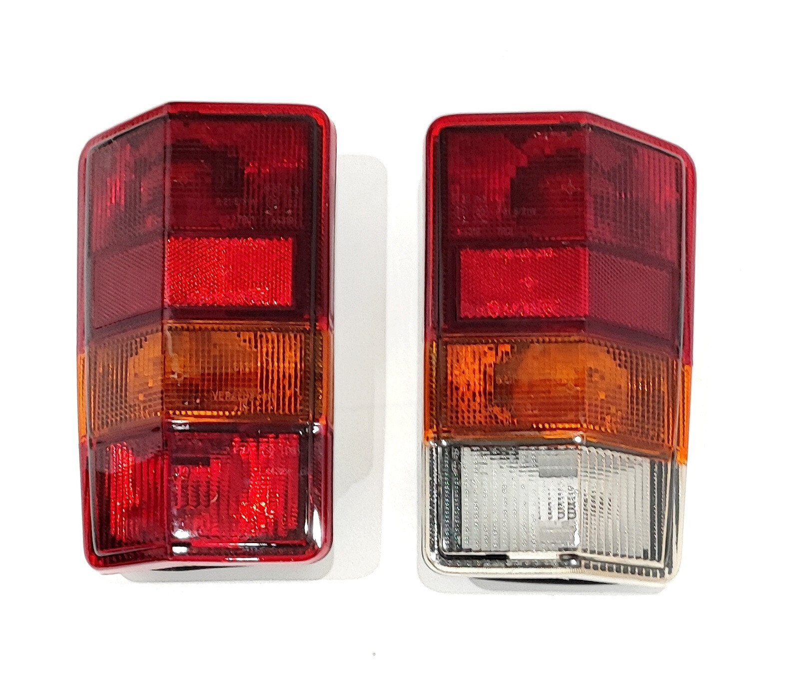 Feux arriere gauche droite Fiat Ducato 1982-1994 avec coque etanche et plastique anti-UV haute densite