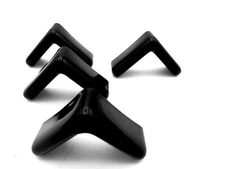 Angle Iron End Cap Fits 1.25' x 1.25" Length Legs, 1/8" Thick Metal, Covers 1/2"