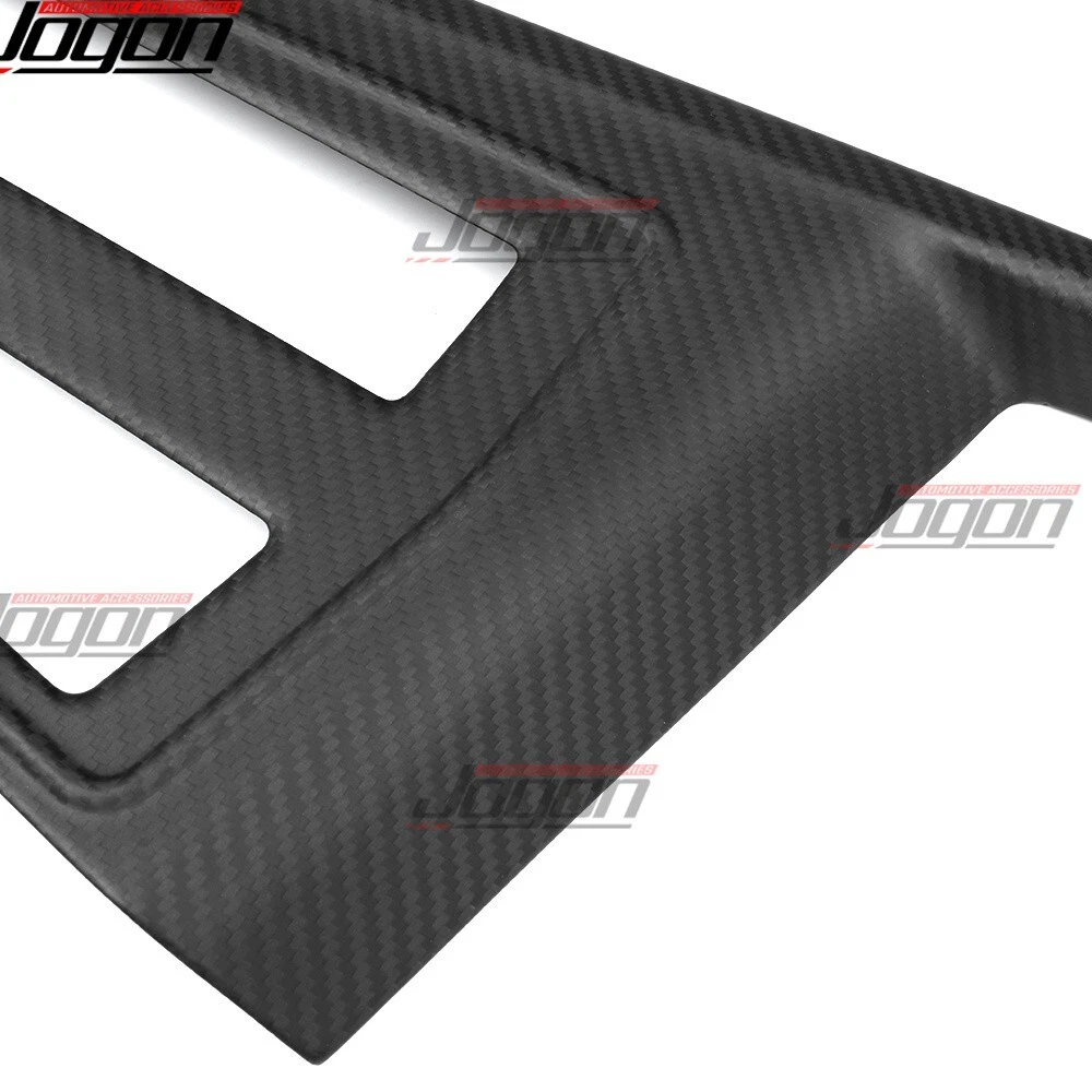 Golf R GTI Matte Carbon Console Gear Knob Panel For VW GOLF 8 MK8 GTR Golf R 21+ - Picture 2 of 12