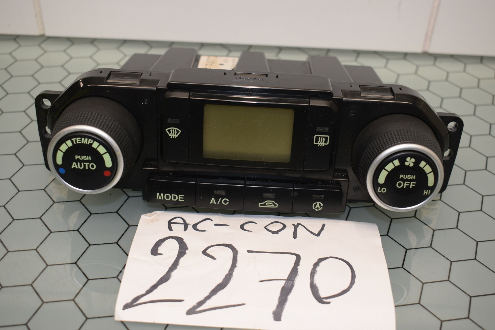 06 07 08 Hyundai Sonata AC and Heater Control Used Stock #2270-AC 