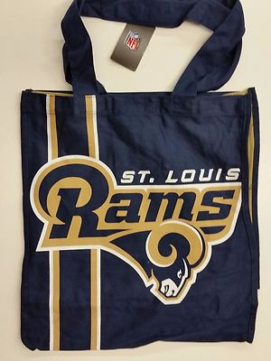 NFL St. Louis Rams - Shopping Tote, New (Pack of 2 Totes)