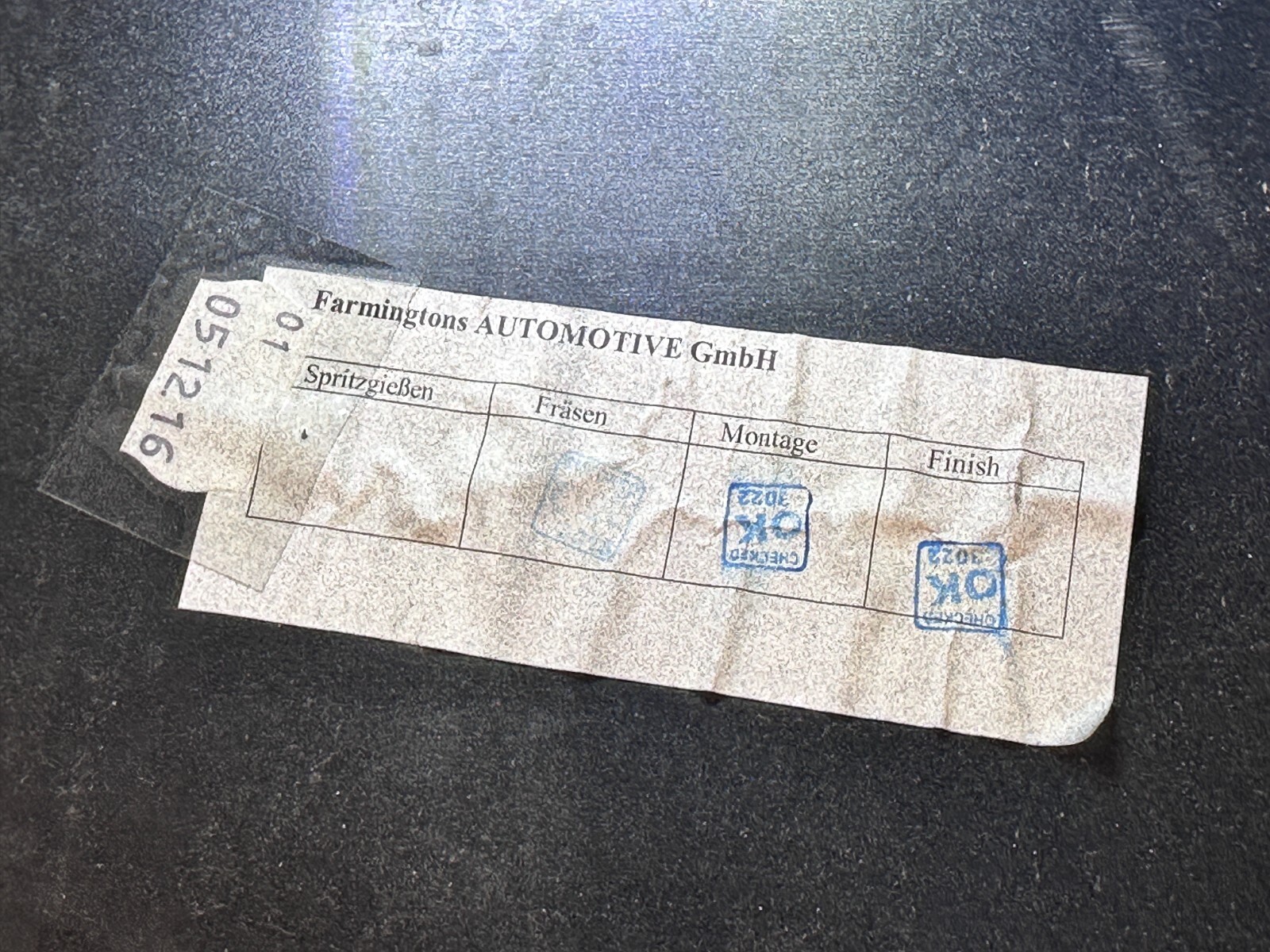 2016 - 2018 Bentley Continental GT Rear Bumper Cover OEM Germany 3W3 807 417 AR