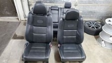 11-12 Grand Cherokee Overland Black Leather Seat Set Heated Cooled Memory