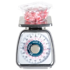 Taylor Stainless Steel Mechanical Analog Portion Control Scale 32 oz x 1/4 oz