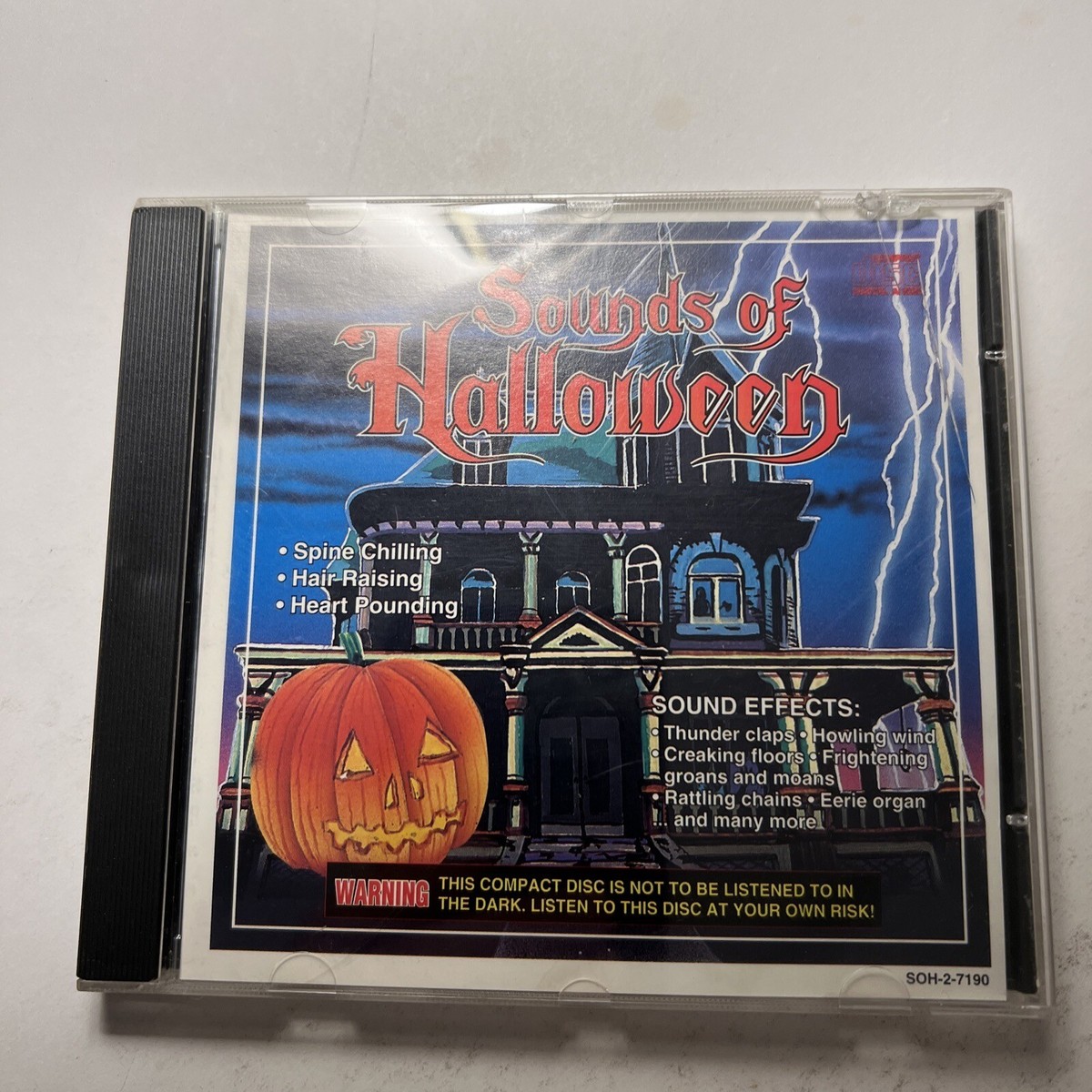 Vintage Sounds Of Halloween Audio CD 1994 SOH-7190 October Spooky