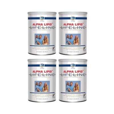 4 Dosen Alpha Lipid Lifeline Kolostrum Milchpulver Neues Bild Calcium Probiotika