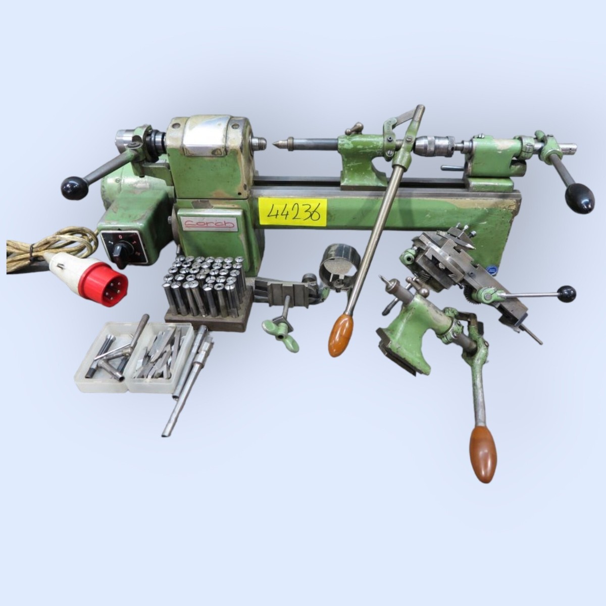 Lorch mini Präzisions Drehbank Uhrmacherdrehbank Drehmaschine mit