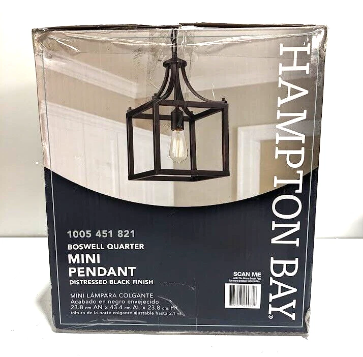 Hampton bay clearance mini pendant