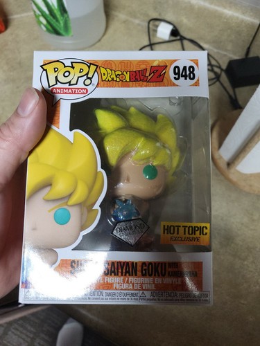 diamond goku funko pop hot topic