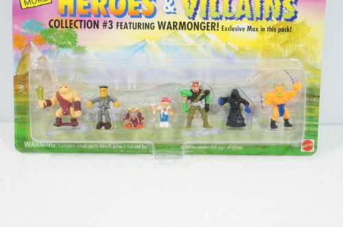 Mighty Max Heroes & Villains Collection 3 Warmonger Exclusive Max Figure Pack - Picture 2 of 7