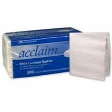 Luncheon Napkin Acclaim White Paper 1 Pack By Georgia Pacific