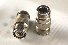 2x N Female to UHF SO239 Female Jacks; US Stock; Fast Shipping