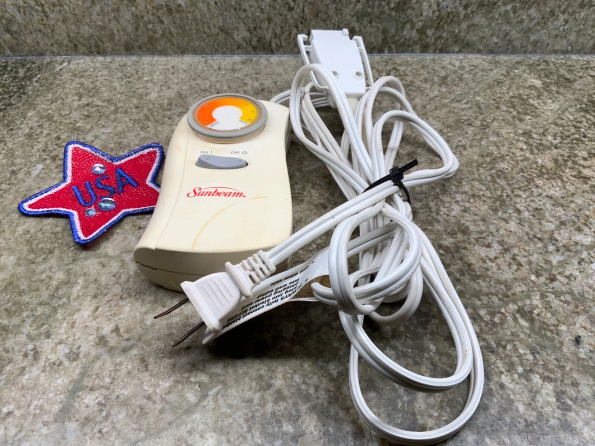 Sunbeam Electric Blanket 3 Prong Temperature Controller Style 82T 613A |  eBay