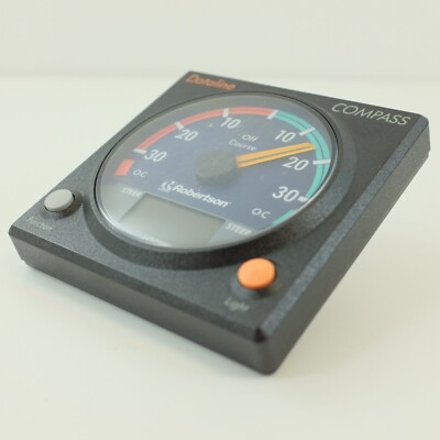 SIMRAD Robertson Dataline STOWE Compass Steer Instrument Display ...