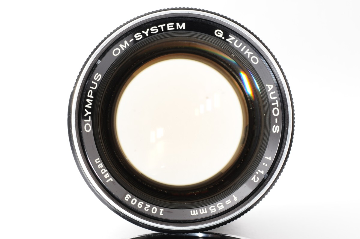 Near MINT] Olympus OM-System G.Zuiko Auto-S 55mm f/1.2 Lens From