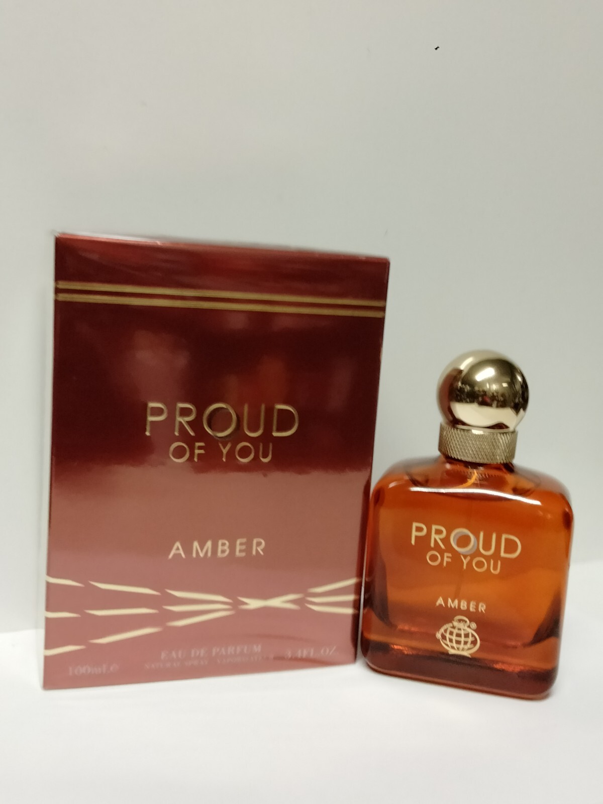 PROUD OF YOU AMBER EAU DE PERFUM 100ML UNISEX BY FRAGRANCE WORLD
