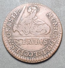 3 Pfennigs 1739 Cathedral chapter of Münster (German States) VERY RARE COIN