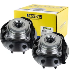 4WD MOOG Front Wheel Bearing and Hub Pair for Ford F-250 F-350 SD Excursion SRW