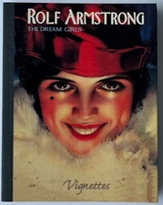 1997 Rolf Armstrong The Dream Girls Mini Book Pin Up Art Excellent