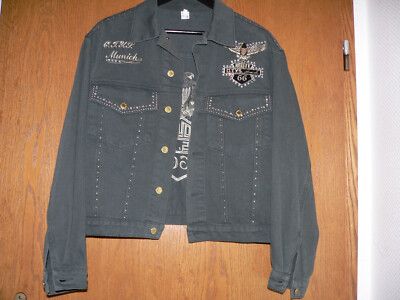 Jeans Jacke- Route 66 - Gr. M/L in grün