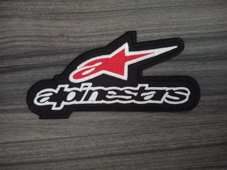 3 pcs ALPINESTAR MotoGP Patch Iron on Embroidered or Sew on Shirt Jacket Cloth  - Image 3 of 4