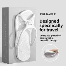 Lightweight Travel Slippers Foldable EVA Flip Portable Flops Unisex Hotel