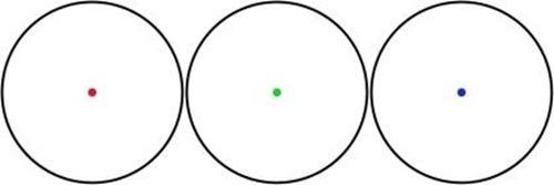 Tactical Holographic Green / Red Dot Sight Scope with Rail Mount & 1" Rail Riser