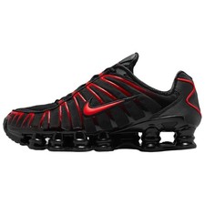 Nike Shox TL Series Casual Running Shoes Unisex Black Red Men AV3595-016