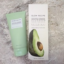 NIB Glow Recipe | Avocado Ceramide Moisture Barrier Cleanser - 5oz/150ml