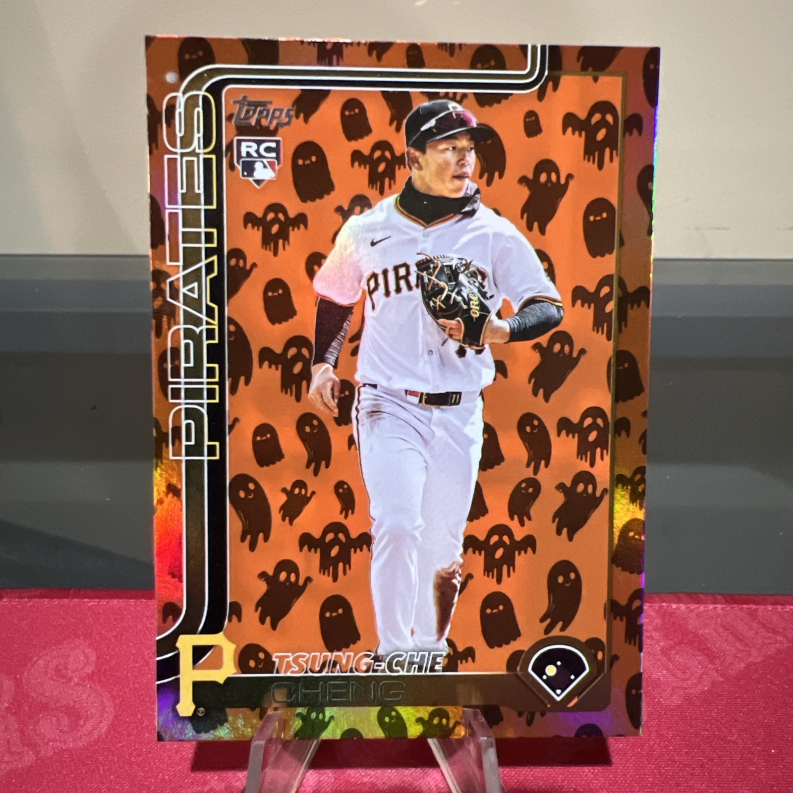 2025 Topps Update Tsung-Che Cheng Holiday Ghost Foil RC #US72