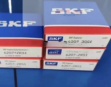 1PC NEW FOR SKF 6207-2RS Brand Rubber Seal Ball Bearing 35x72x17 6207 2RS 6207RS