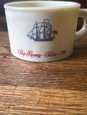 Vintage Old Spice Shaving Mug Shulton Ship Recovery Salem 1794 Turk 1786 D Hndl