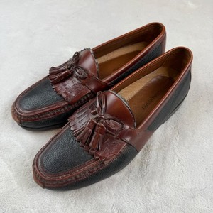 Sebago Broadway 91-7063 Two-Tone Black Brown Leather Penny Loafers Men 10 3E Box Sebago Men main image 2