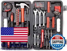 148-Piece Automotive & Household Tool Set for Car Repairs & DIY Projects