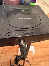 Sega Saturn Console System MK-80000 with Controller and Cables